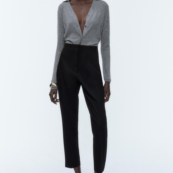 Zara High-Waisted Trousers - Picture 4 of 7